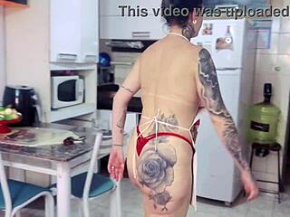 My Relaxed Domestic Employee Arranges the House Comfortably