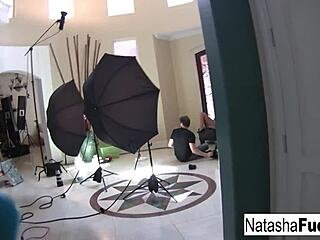 Natasha Nice masturbates solo