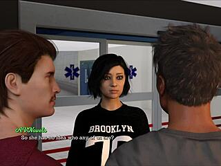 Leap of Faith 129 Erotic Brunette Scene