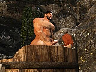 Handsome Cam Heyward Gets Steamy Blowjob at Spa