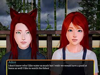 Mijn nieuwe familie anime vol met grote tieten en kont scènes