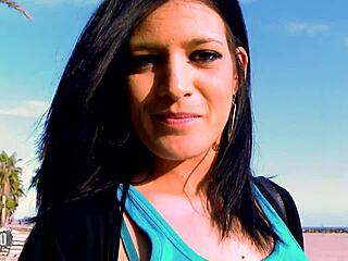 How is lana fever paying for her french holiday? With her tight pussy!