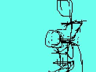 Testing my pixel art animation with a doll performing oral sex, just the blowjob part.