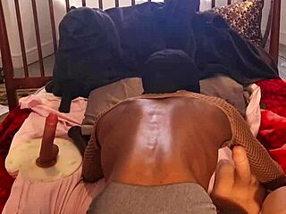 hardcore deep anal fucking, bent over in doggystyle 😈