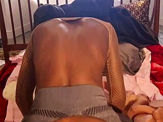 hardcore deep anal fucking, bent over in doggystyle 😈