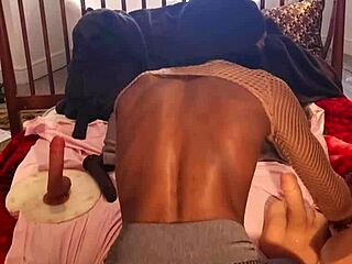 hardcore deep anal fucking, bent over in doggystyle 😈