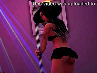 Jozie Dark Halloween Tease in Sims 4!