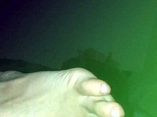 my beautiful wife gives a great footjob