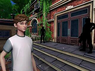 Peach Hills Officer Vinny Receives Handjob And Blowjob At Work