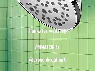 rose feels exhausted after her intense workout, but ready for more in this hentai scene.