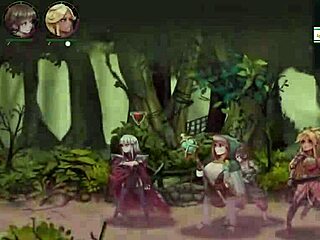 jessica curse in hentai with big tits and lesbian masturbation 😍