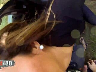 Tight Argentinian beauty surprises with cock pissing fetish