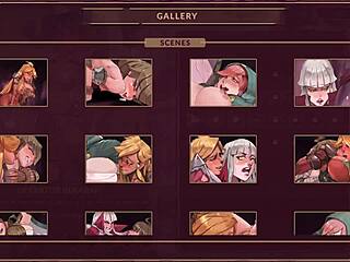 jessica curse in hentai with big tits and lesbian masturbation 😍