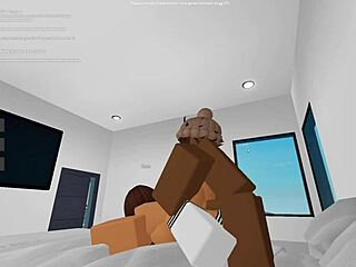 feeling the thrill of her first time, this brunette amateur rides a monster cock, sucking and bending over in pure ecstasy.