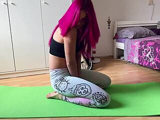 Best Tease To Make You Explode Strip Dance After Slow Sexy Yoga