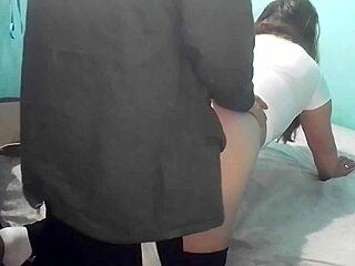 We filmed our doggystyle fuck on webcam