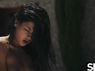 Lesbian Beauties Indulge in Hot Sweaty Sex with Dripping Wet Orgasms