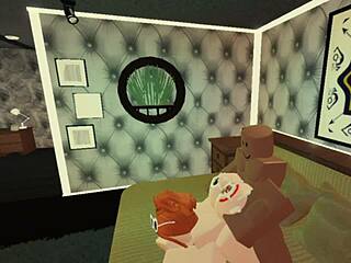 Redhead slut bends over for daddy's big cock in ass pounding part 2