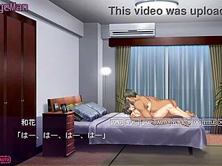 Nodoka cheats in hentai anime