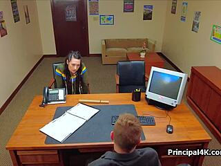 Pe Teacher Milks Head Teacher With Blowjob In Office Hidden Cam