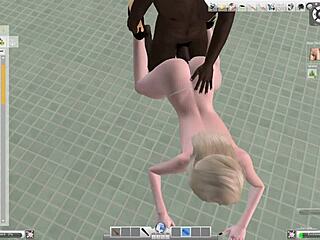 Watch this footjob turning into anal