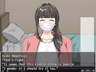 Ayako shouts, 'talk to strangers online!' hentai scramble