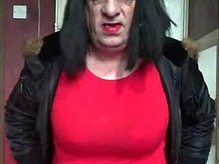 part 1 of my old red and black masturbation machine setup