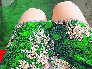 Party Mini Dress Sissy Shows Big White Booty in Crossdresser Webcam. BIG ASS on Display for Horny Viewers!