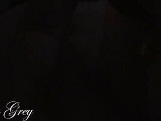 teen slut rides big white cock under romantic lights