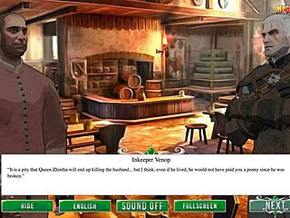 The Witch Feels Deep Emotional Desire For Fucking And Blowjob In Her Wish Game