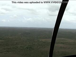 German lesbians tease on air