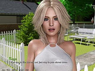 Helping hot redhead president in Being a Dik?