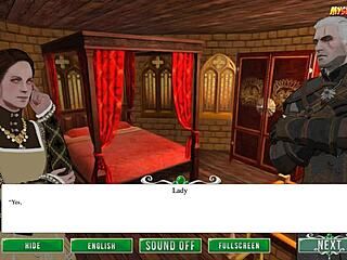 The Witch Feels Deep Emotional Desire For Fucking And Blowjob In Her Wish Game