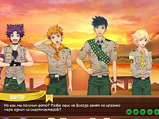 game friends camp ep 22 with russian voice acting is wild