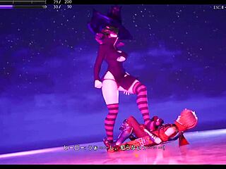 【アンダー・ザ・ウィッチ実況プレイ01】ヌルヌル動く変態rpgやるぞ！