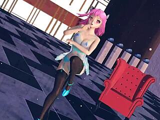 pink cat in touhou hentai big tits 😍