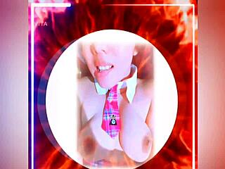 Mi amigo gay y yo besamos tetas y pollas en la habitación, metiendo su polla rica al final.