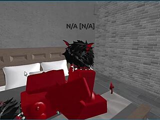 Demon pounds hot rich femboy with deep creampie