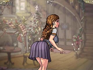 She tries to jerk me off - innocent witches gameplay part 5