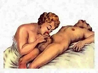 Vintage Erotic Drawings Spark Deep Feelings of Desire and Nostalgia in Retro Anime Style