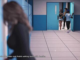 A wife and stepmother playing a game