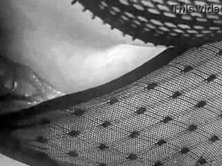 Russian Babe In Stockings Craves Big Cocks Passionately!