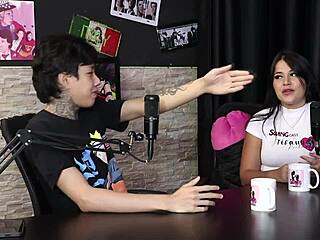 Brazilian teen discusses open relationship and swingers with DJ Rafa Loira