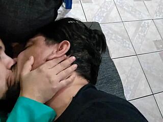 Intense fucking with nymph and old man