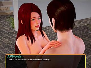 Redhead Teen's Small Tits in Family Series