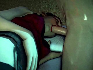 Dva and Max Caulfield in Overwatch Life Is Strange Parody with Blowjob Cumshot Action