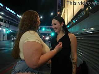 Mia Dior and Raven Rice, the fat experienced lesbians, dive into cunilingus on hairless pussy after nerd bar.
