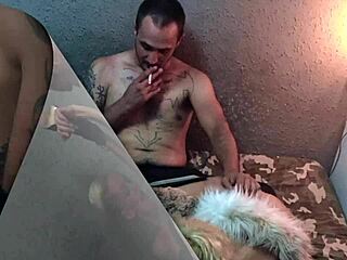 BO YELENA02 GETS FISTED WITH DILDO!