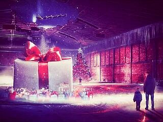 happy holidays cum on big tits