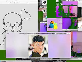 Twink Gets Bareback Fucked Hard On Webcam Desk By Amateur Gay Stud!